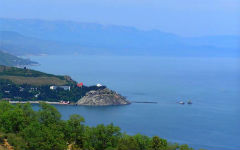 Surroundings of Alushta - a sanatorium Utes and Karasan-3