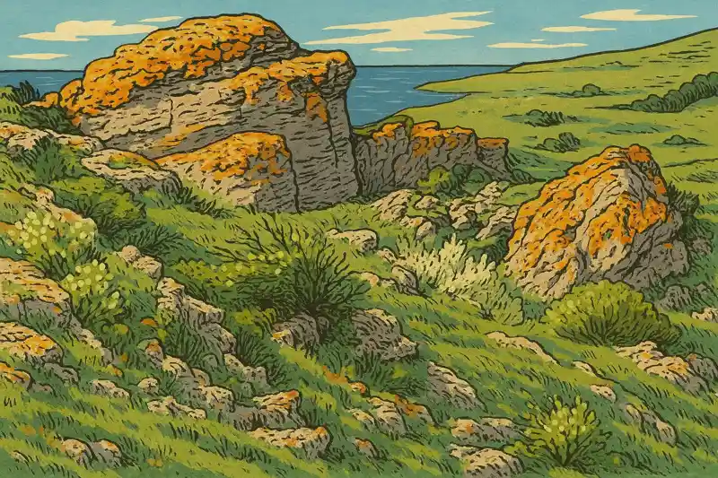 Керченский полуостров Парпачский гребень восточный Кр