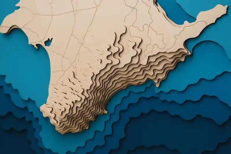 Схема трех гряд Крымских гор Главная Вторая Третья