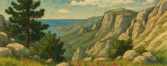 Крым горы природа минералы растения насекомые сбор коллекций