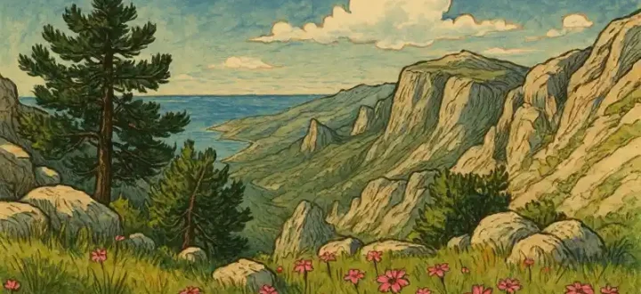 Крым горы природа минералы растения насекомые сбор коллекций