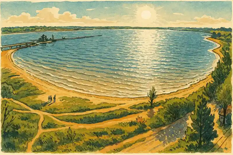 Лечебное озеро Саки грязи Крым бальнеологический курорт