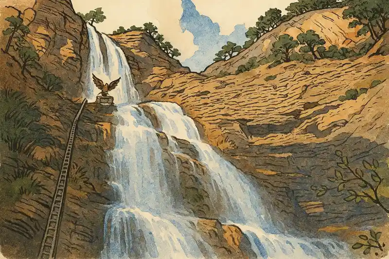 Водопад Учан-Су Ялта высота 98 метров