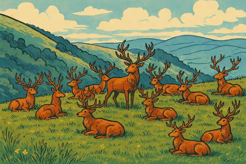 Крымский олень заповедник охрана природы