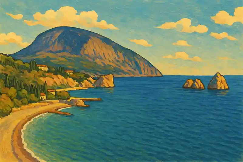 Гора Аю-Даг Медведь-гора заказник Крым