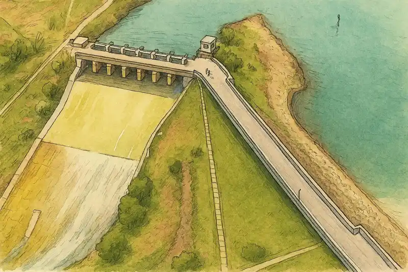 Симферопольское водохранилище регулирование стока реки