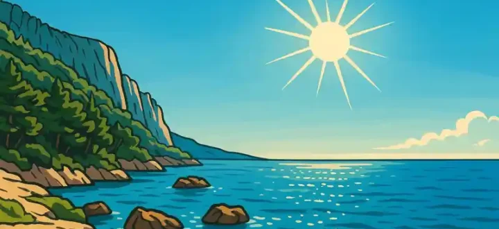 Солнечный полуостров Крым природа море горы разнообразие