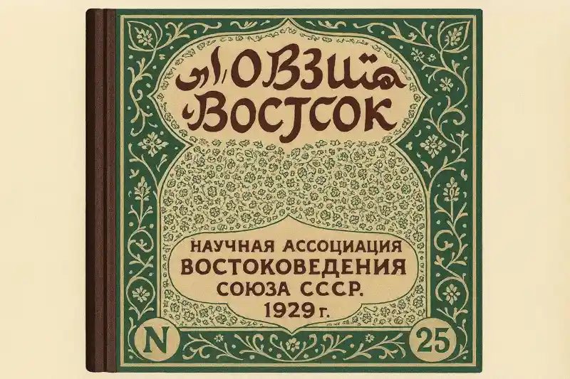 Журнал Новый Восток ВНАВ востоковедение 1920-е
