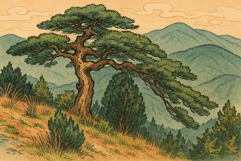 Растения Крыма кипарисы сосна Станкевича клен Стевена эдельвейс