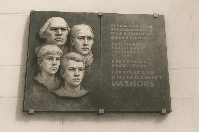Мемориальная доска Ульяновым в Алупке мать и сестра Ленина