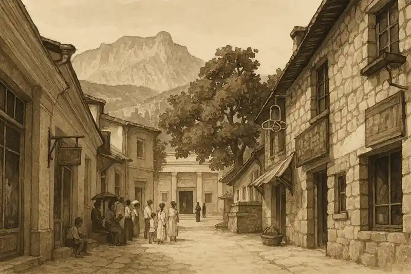 Алупка старые фото начало XX века крымский курорт