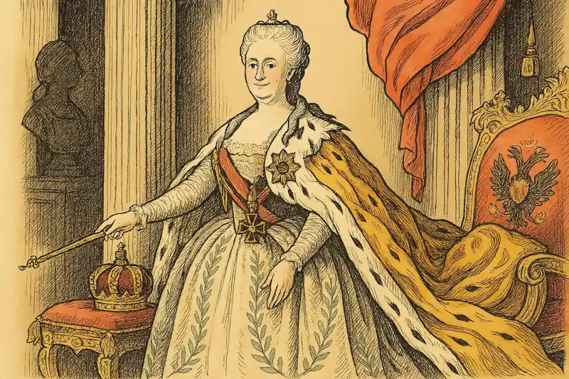 Екатерина II портрет императрица путешествие в Крым 1787