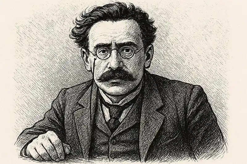 Портрет драматурга Сергея Александровича Найденова