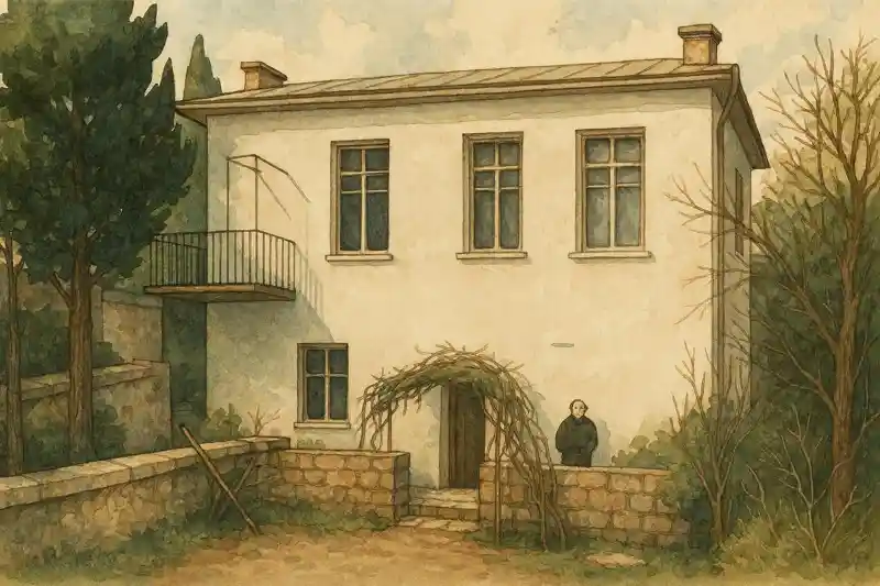 Дом драматурга Сергея Найденова в Ялте на улице Щербака 5