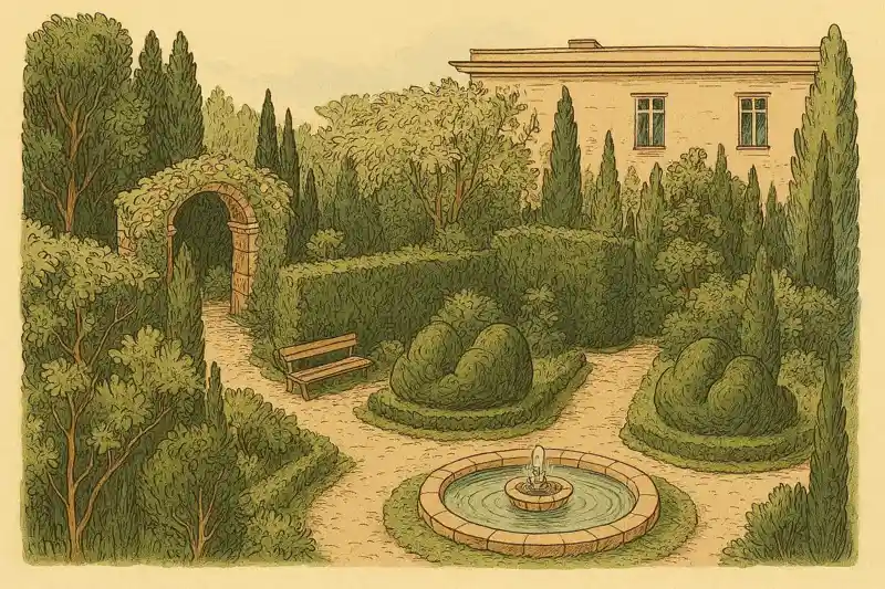 Дача писательницы Александры Вербицкой в Ялте историческое фото