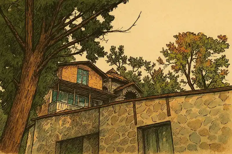 Дача Воронкова в Ялте — дом где жил композитор Василий Калинников улица Кирова 17