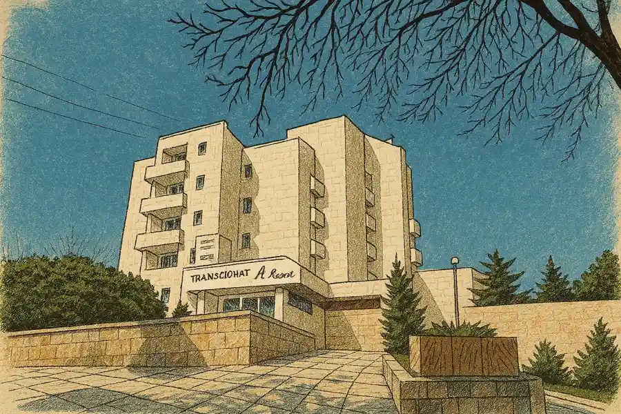 Пансионат имени А.П. Чехова в Ялте — главный корпус Дома творчества писателей